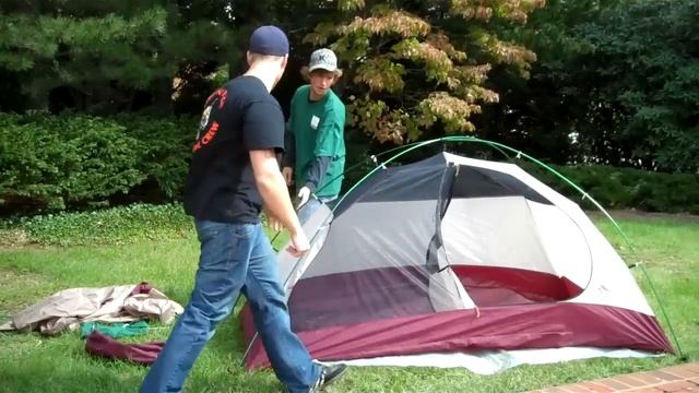 How to set up a 2 man tent смотреть онлайн