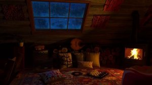 Заберитесь на уютный зимний чердак - Погрейтесь у потрескивающего камина, послушайте звуки вьюги.