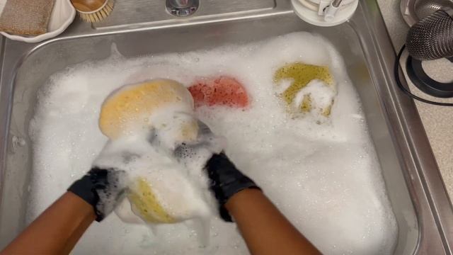 ♦️🛁💦ASMR Suds Sink Overflow With ♻️ Rinse 💦