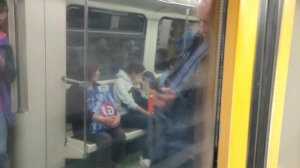 Бутовская линия Битцевский парк - Бунинская аллея + летняя вечерняя эстакада