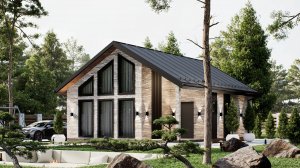 Дом "ВЕРОНА" 8X10 от компании "LEGNO"