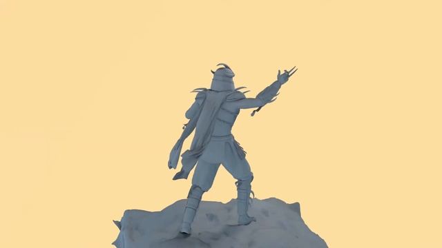 Blender Cloth Simulation - 3D Model смотреть онлайн