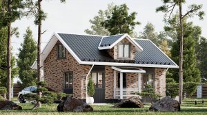 Дом "КЕНВУД" 6Х9 от компании "LEGNO"