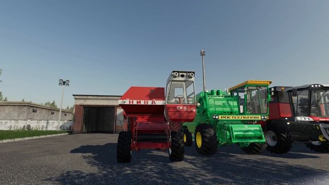 Farming simulator 19[карта Бухалово]ферма с нуля(на русском) смотреть онлайн