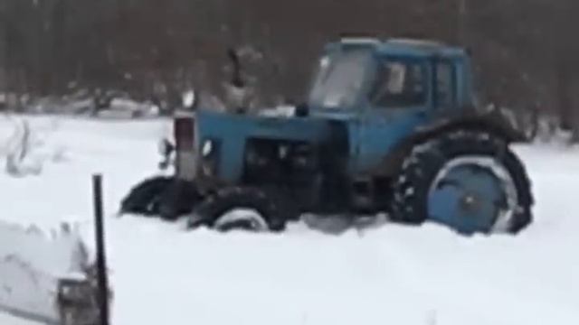 МТЗ 82 испытание поменяного двигателя смотреть онлайн