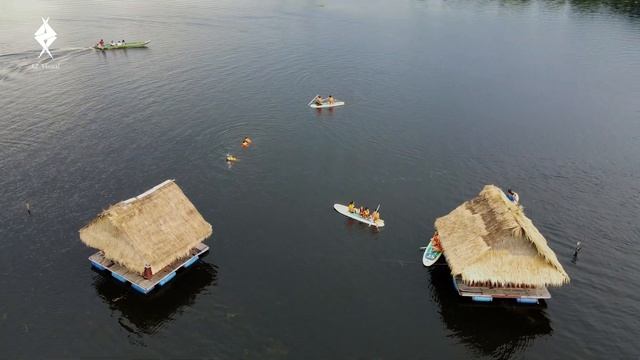 បឹងឈូកបន្ទាយស្រី, រង្វង់មូលបន្ទាយស្រី ខេត្តសៀមរាប ទេសភាពស្អាតណាស់ | DJI Mavic Air 2 CINEMATIC [4K]
