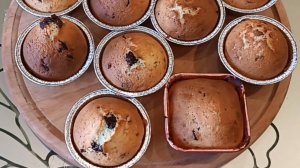 Воздушные кексы на сметане