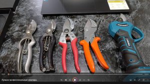 Лучшие профессиональные секаторы.