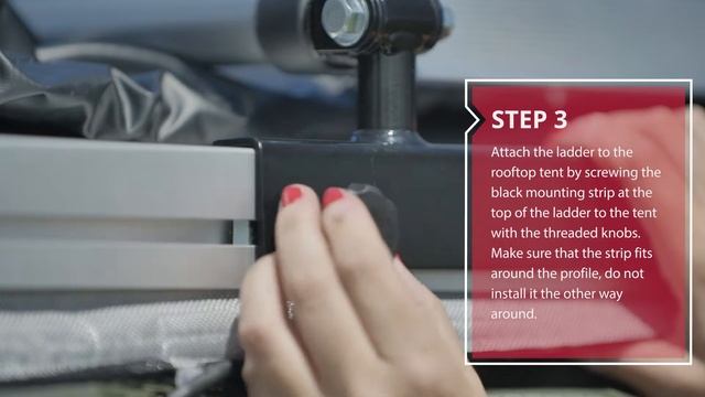 Fjordsen LIGHT 140 - Pitching your rooftop tent (EU) смотреть онлайн