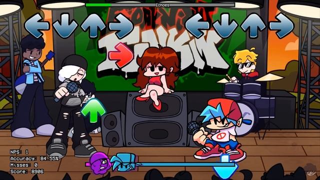 VS CJ Starlight Mayhem FULL WEEK (HARD). FNF Mod Showcase.