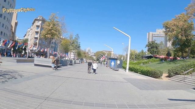 4K Walking at Taksim Square and all around restaurants fastfood menu and prices   istanbul Septembe