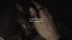 after dark - mr. kitty slowed + lyrics