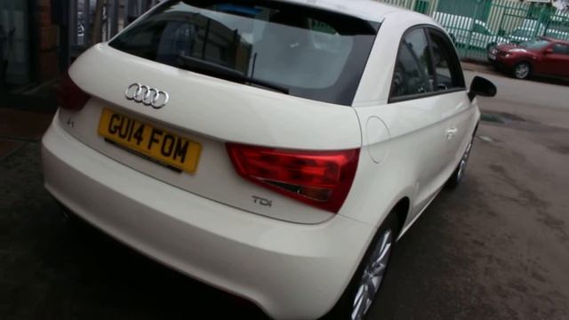 Audi A1 1.6 TDI S Line Finished In Amalfi White At Rix Motor Company смотреть онлайн