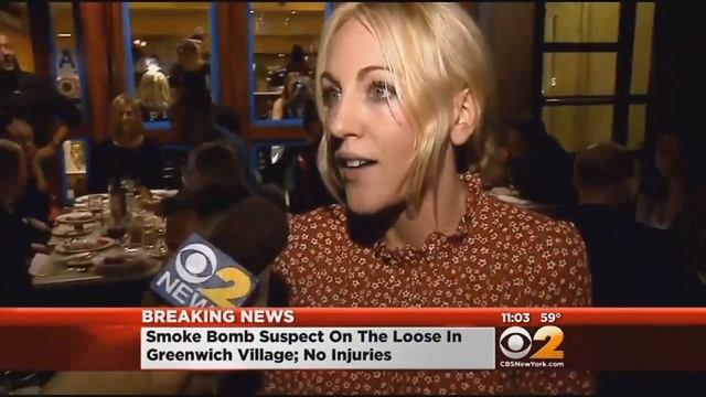Smoke Bomb Thrown Into West Village Restaurant смотреть онлайн