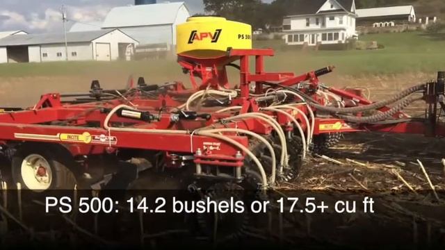 APVUS PS 300 & PS 500 Pneumatic Seeder Features