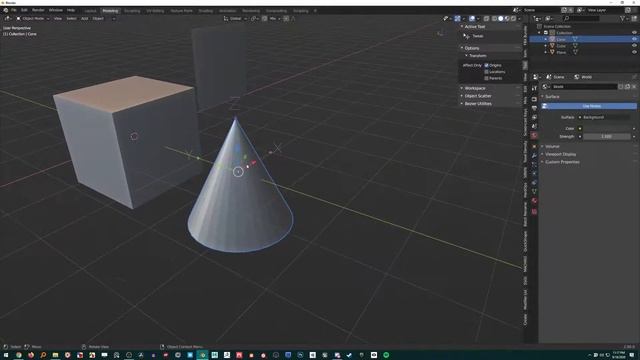Affect Origins Only - Blender Quick Tip #8 смотреть онлайн