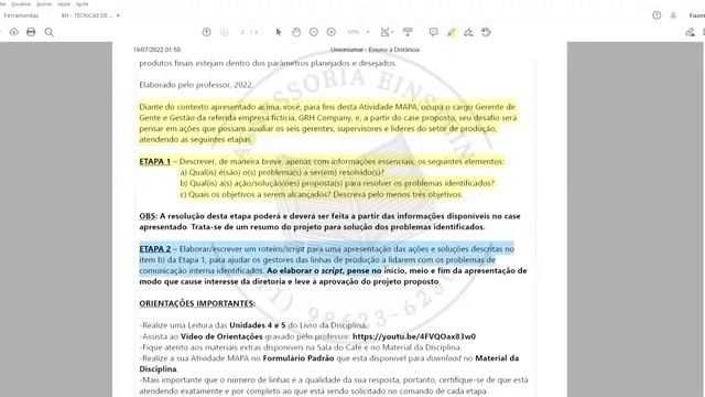 a) Qual(is) é(são) o(s) problema(s) A ser(em) resolvido(s)? b) Qual(is) a(s) ação/solução(ões) смотреть онлайн