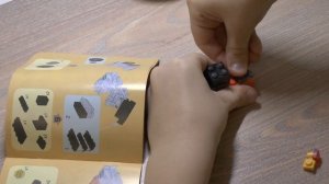 Сборка Lego трактора