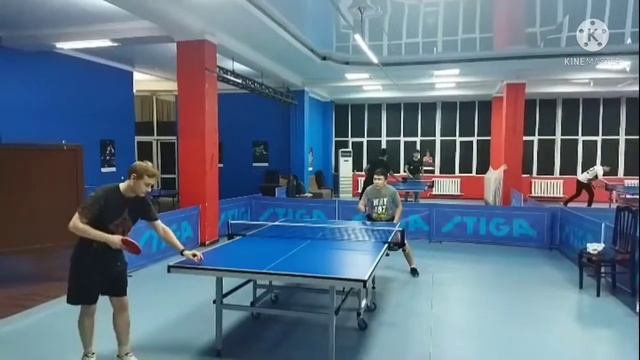 Вечерний турнир КНТ Stiga смотреть онлайн