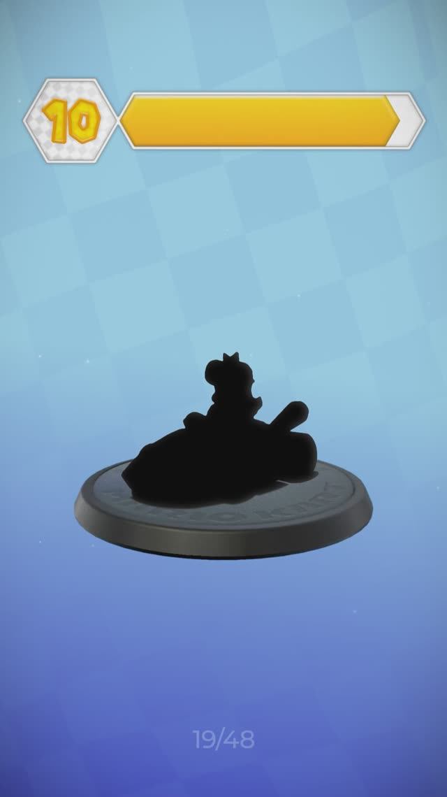 Угадай персонажа Mario Kart 8 Deluxe по силуэту. 19/48.
