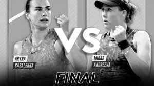 Арина Соболенко - Мирра Андреева Финал  WTA. Индиан-Уэллс. Хард  Прямая Трансляция