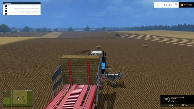 Farming Simulator 2015 mod tractor HTZ 17222 смотреть онлайн
