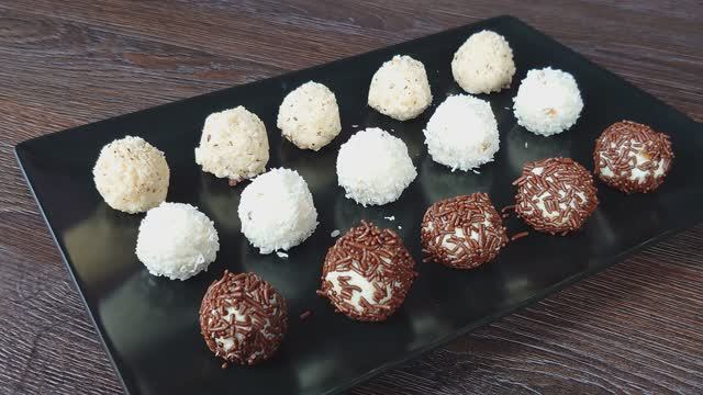 Конфеты домашнего приготовления — простой рецепт! 🍬✨ смотреть онлайн