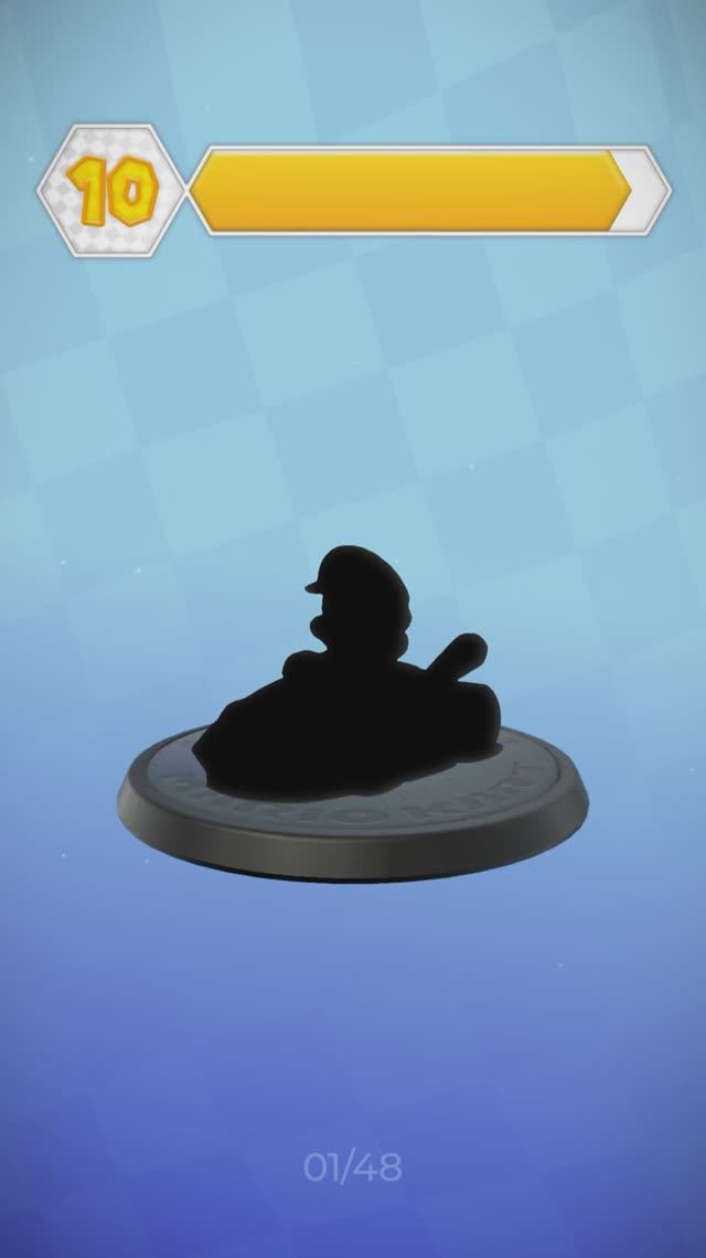 Угадай персонажа Mario Kart 8 Deluxe по силуэту. 01/48. смотреть онлайн