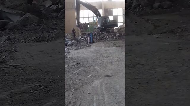 Production of crushed concrete fraction 0х80 Recycling смотреть онлайн