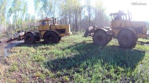 ЗАСАДИЛИ ДВА КИРОВЦА с культиваторами!!! 3й приехал вытаскивать!