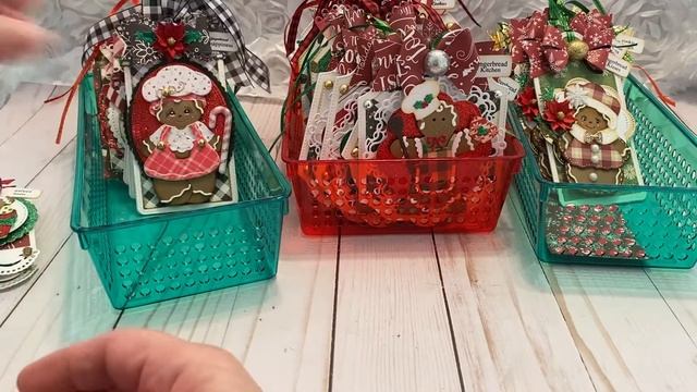 2020 Christmas Gingerbread Themed Tags