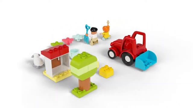 LEGO® DUPLO® Town 10950 Traktor a zvířátka z farmy od 4kids.cz смотреть онлайн