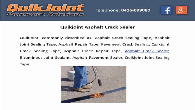 Asphalt Crack Sealer in Australia смотреть онлайн