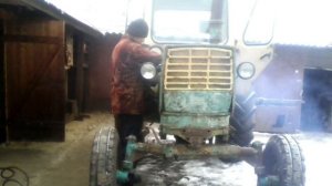 Пуск купленного трактора ЮМЗ 6!