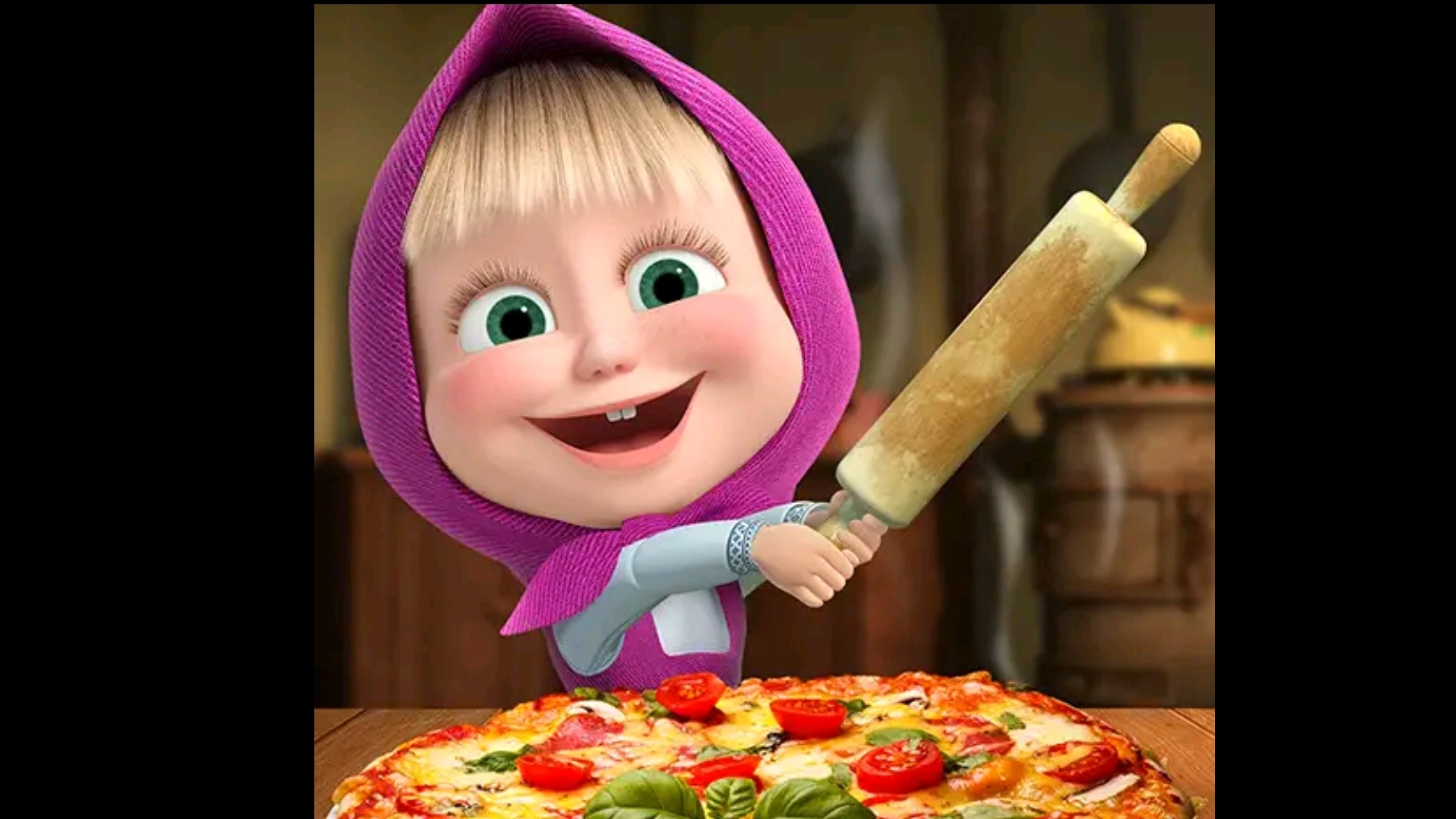 Маша и медведь Пиццерия игра мультфильм