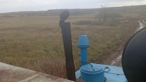 покатушки на тракторе т-150 гусеничном.