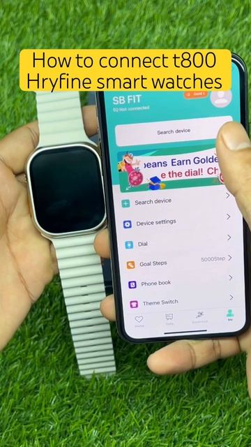 How to connect t800 ultra smart watch, T800 ultra 2, T900 , T900 Ultra 2, Hryfine app connect 2024 смотреть онлайн