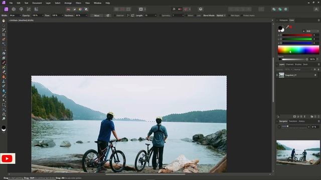 TUTORIAL - LUMA KEY SIMPLE USING FILMORA AND AFFINITY PHOTO смотреть онлайн