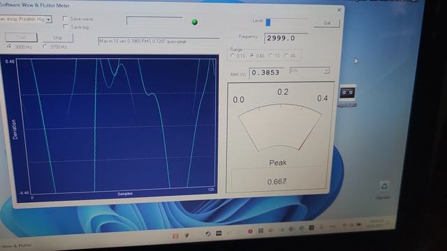 Panasonic RQ-SX97F! проверка степени детонации после моего ремонта!