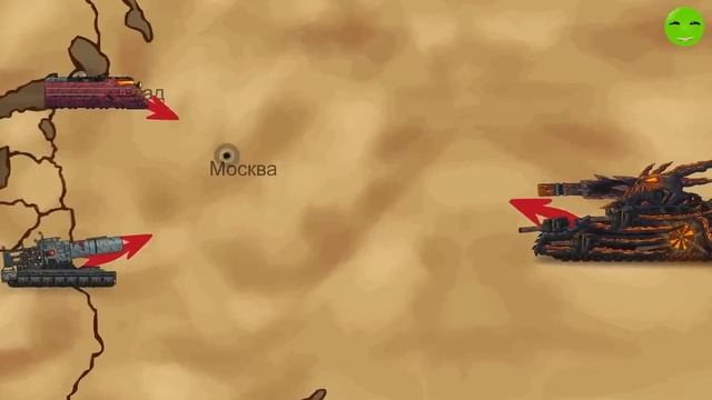Все серии Мортира против Бронепоезд - Мультики про танки смотреть онлайн