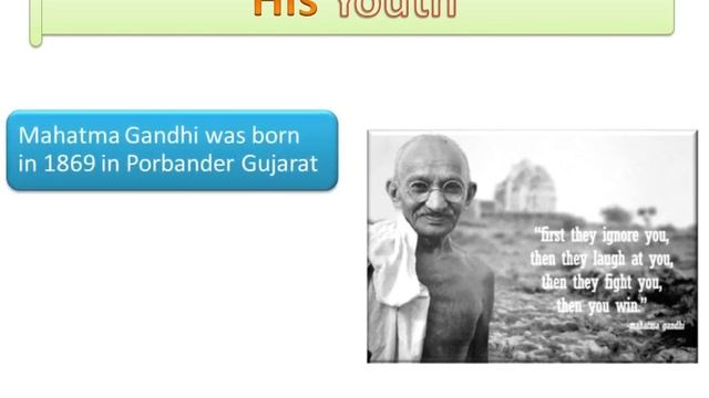 Mahatma Gandhi | Father of the Nation | PPT | summary | Kabir Mathur | 10 yeaar old смотреть онлайн