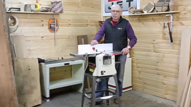 Фуговально рейсмусовый станок JET JPT 10B смотреть онлайн