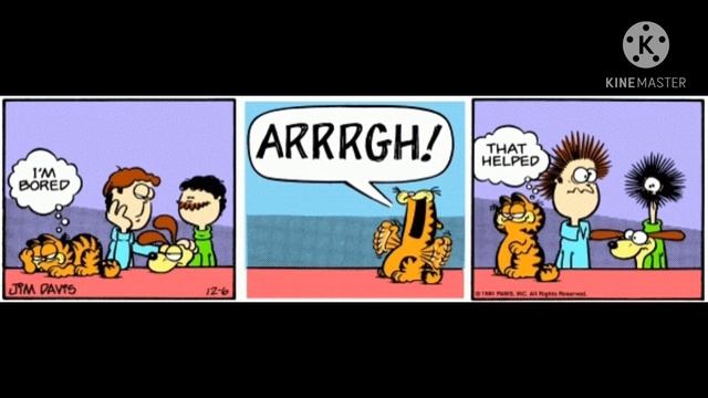 Garfield Comics:the Beginning(+ Spring Trap Doing The Outdro)