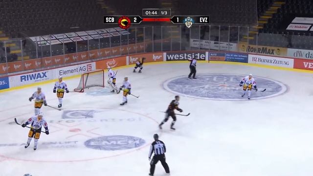 Хоккей. Швейцария. Плей-офф 2021. Второй раунд. Берн - Цуг. ИГРА №2. 15.04.21