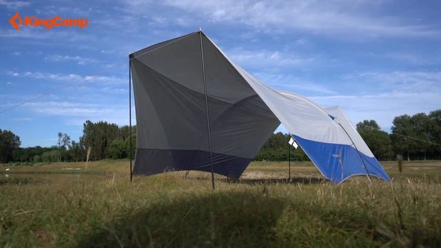 KingCamp | UPF50+ Awning Sun Shelter for 6-12 смотреть онлайн