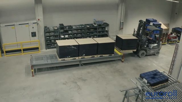 GMA Pallet | FIFO lane with welded ramp stops смотреть онлайн