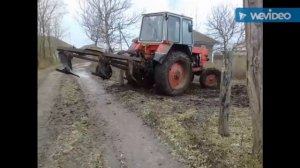 ЮМЗ 6 тянет МТЗ 82 с 8 ТОНН НАВОЗА В ПРИЦЕП 2ПТС.4  Off-Road