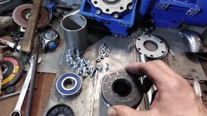 Мешалка для Пвк. Узел герметизации как это сделано.