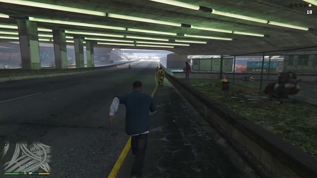 GTA V #Можно ли подпалить пожарных??? смотреть онлайн