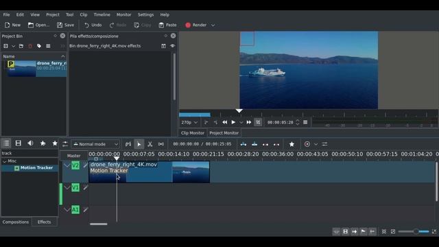 kdenlive tutorial #2: motion tracker смотреть онлайн
